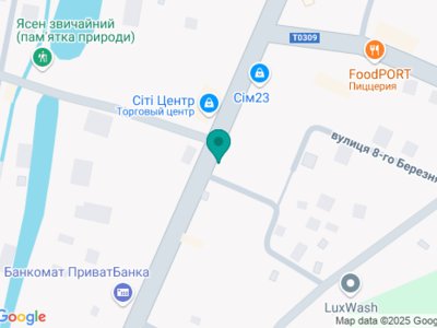 Стоматологія Усмішка - на карте Стоматологія Усмішка - на карте