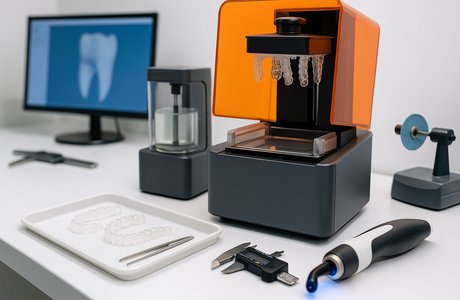 Прозрачные каппы 2.0: in-house-производство и прямой 3D-печатный цикл — быстрее старт, меньше ожидания Прозрачные каппы 2.0: in-house-производство и прямой 3D-печатный цикл — быстрее старт, меньше ожидания